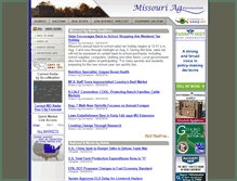 Tablet Screenshot of missouriagconnection.com